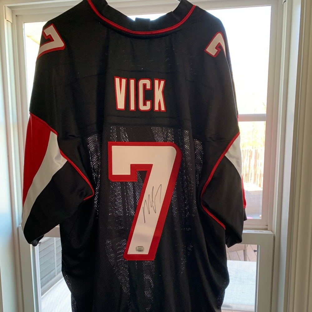 Michael Vick Autographed Jersey